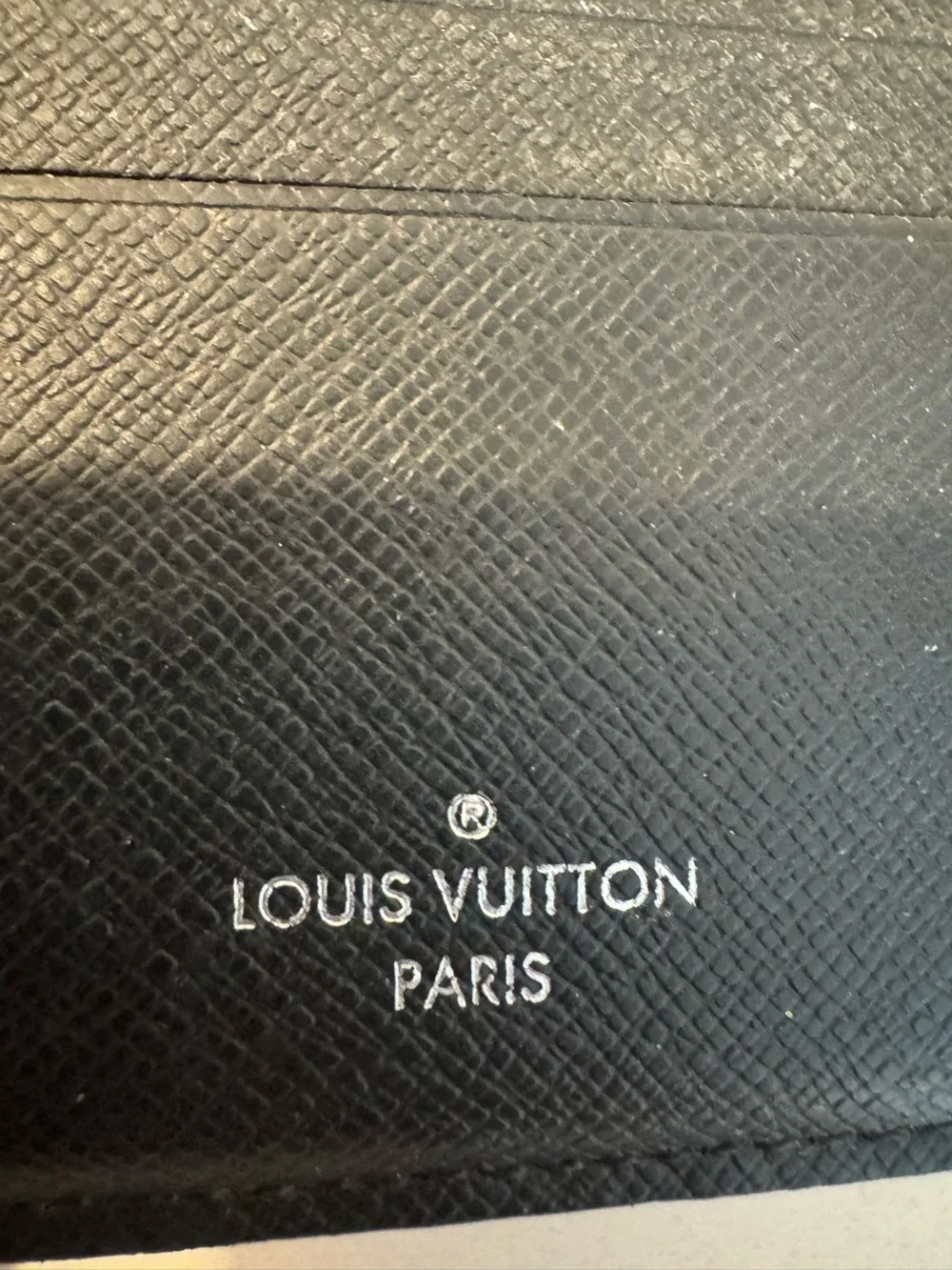 Louis Vuitton Monogram Eclipse Canvas Bi-Fold Wallet - Black & Gray
